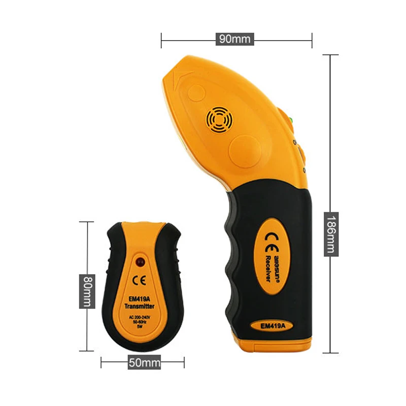 all-sun EM419A 100~120V/200~240V CIRCUIT BREAKER FINDER a transmitter+a receiver Non-contact Voltage Sensor ,at 50~60Hz 4