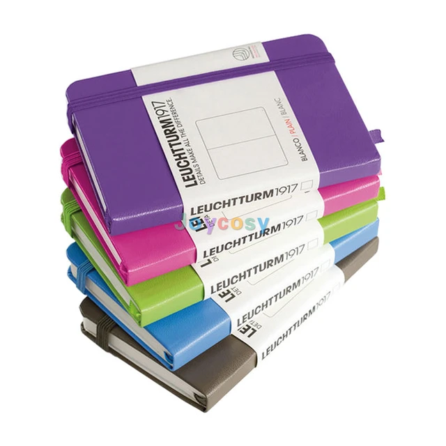 LEUCHTTURM1917 B6+ Softcover Notebook, 123 Numbered Pages 80g/m² Acid-free  Paper, with Page Markers, Office School Supplies - AliExpress