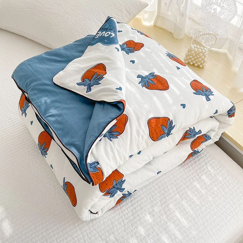 Duvet Summer Ice Cool Thin Quilt Comforter Soft Air conditioning Quilt