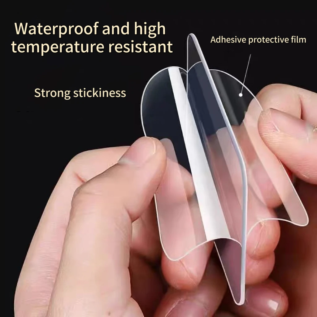 Ultra-Durable Waterproof Nano Tape - Reusable Transparent Adhesive