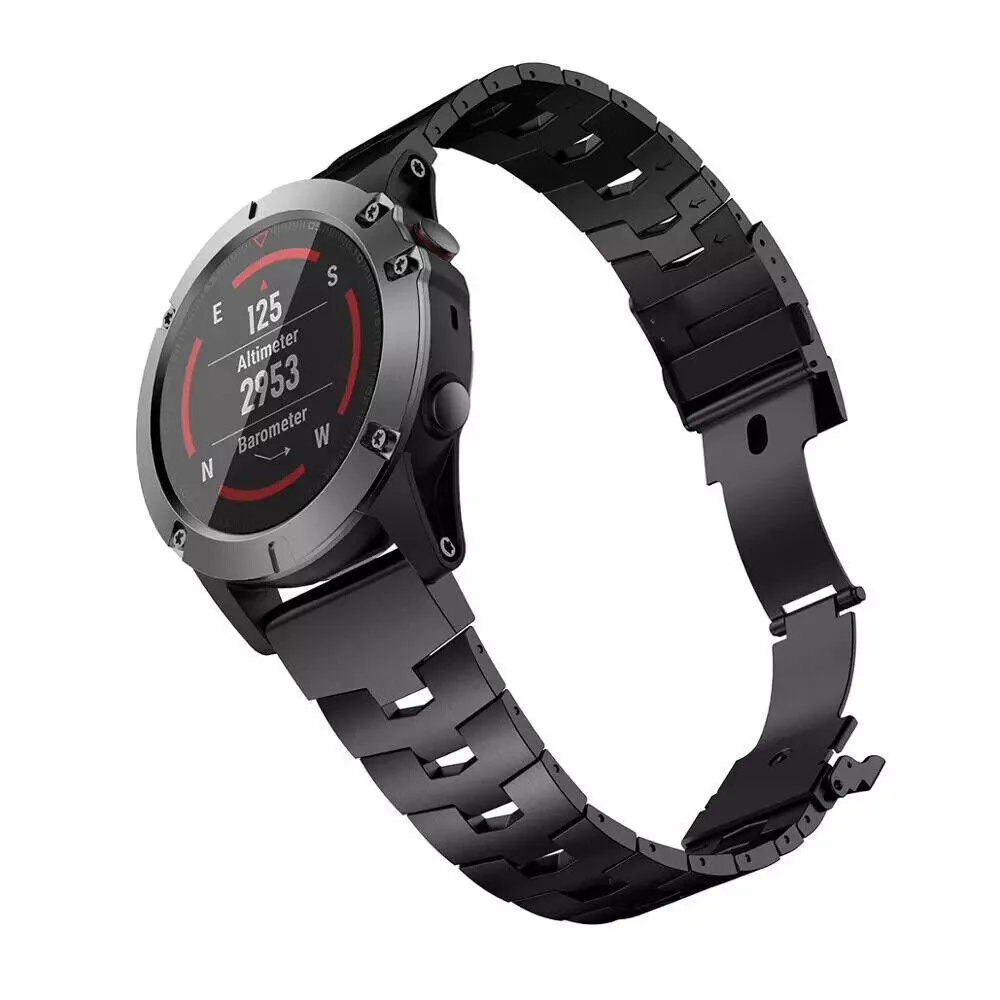 Titanium Quick Fit Watch Band Strap 22/26mm For Garmin Fenix 7X 7 6 6X 5 5X 3 HR Metal Band Bracelet Watchband for Fenix 7 Pro