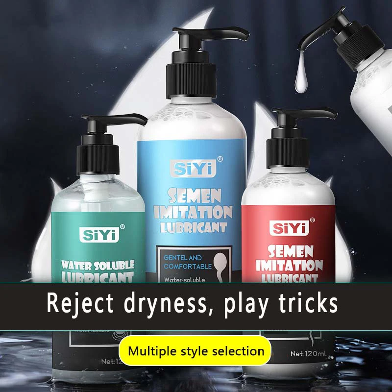 Water Based Lube 120ML/300ML for Women & Men Sex Session Gel for Masturbation Toys & Sexual Pleasure