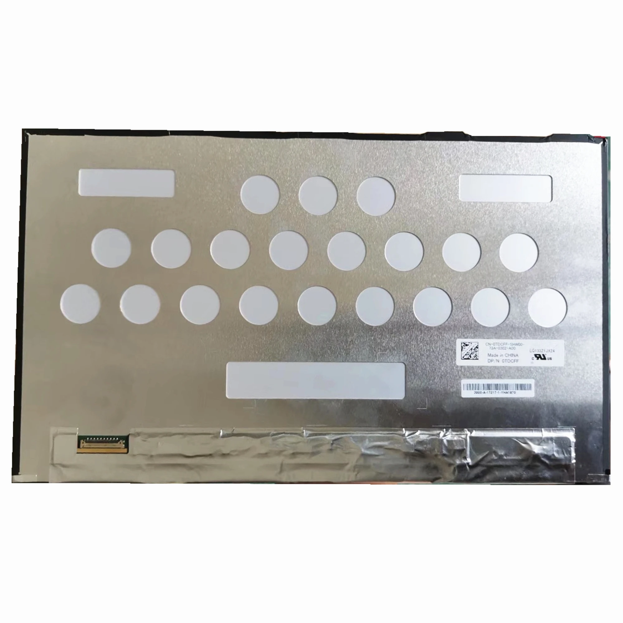 

Free Shipping LQ133Z1JX24 13.3" Laptop LED LCD Screen Panel DP/N 0TDCFF