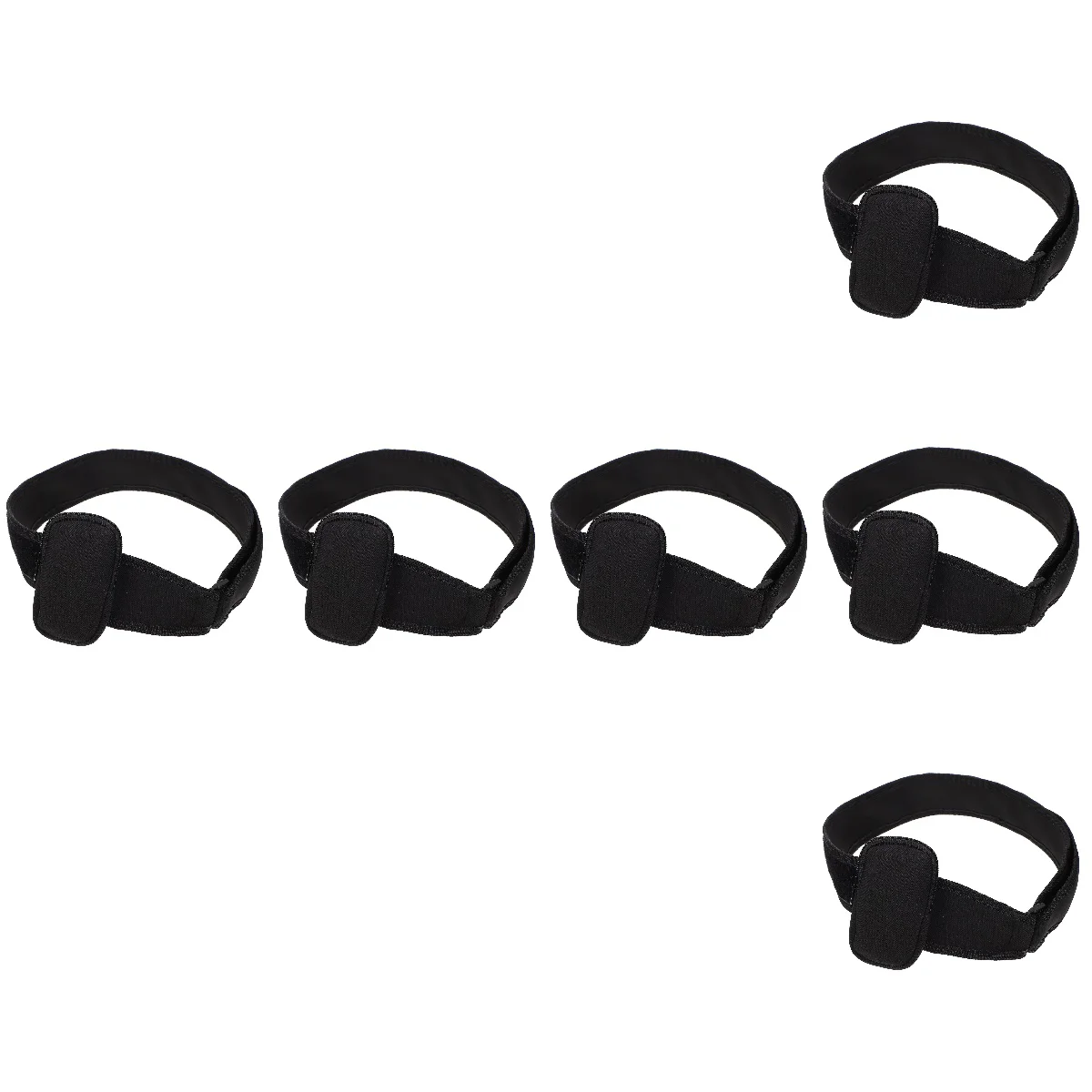 

6 Pc Microphone Belt Bag Storage Pouch Wireless for Speaking Fanny Pack Neoprene Fitness
