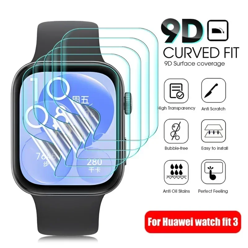 Soft Flexible Hydrogel Screen Protector Film - HD Clear Protective Cover