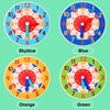 Baby Montessori Toys Wooden Clock Hour Minute Second Cognition Time Learning Teaching Aids Educational Toys For Children 2