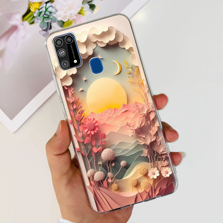Colorful Painted Soft Slim Phone Case - Vibrant Design Protective Cover