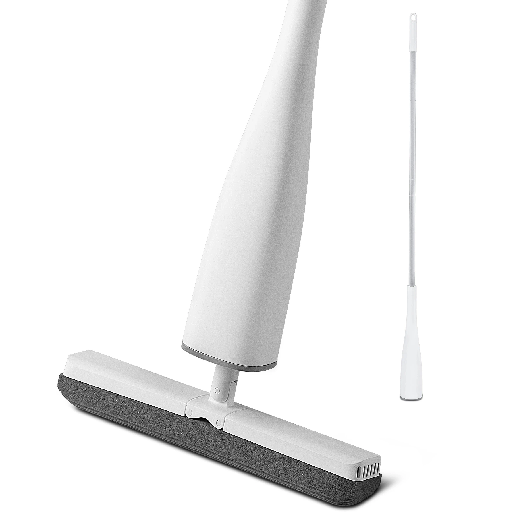 Mini Klappbarer Tischmopp Mit Auswringfunktion - Handfreier Schwammmopp Für Küche & Bad - 15 Cm Kompakt Reiniger