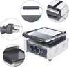 Electric Griddle, 1800W Single Flat Plates Electric Stainless Steel Sandwich Maker Smooth Flat Surface Sandwich Tempe 5
