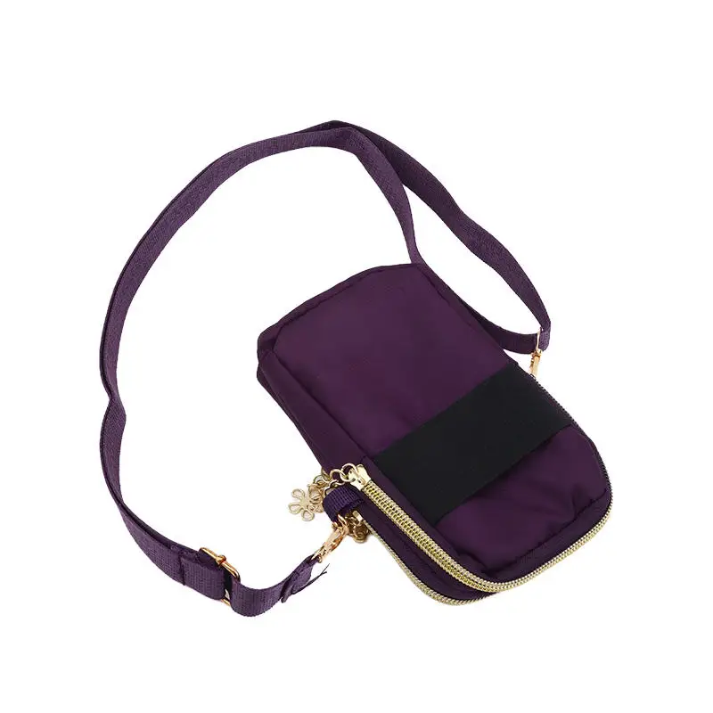 Handytasche für Damen, Crossbody Mini-Taschen, Modische Mutter-Kind-Münztasche, Umhängetasche zum Umhängen, Lauf-Handytasche, 3-Lagen-Geldbörse – Detail 24