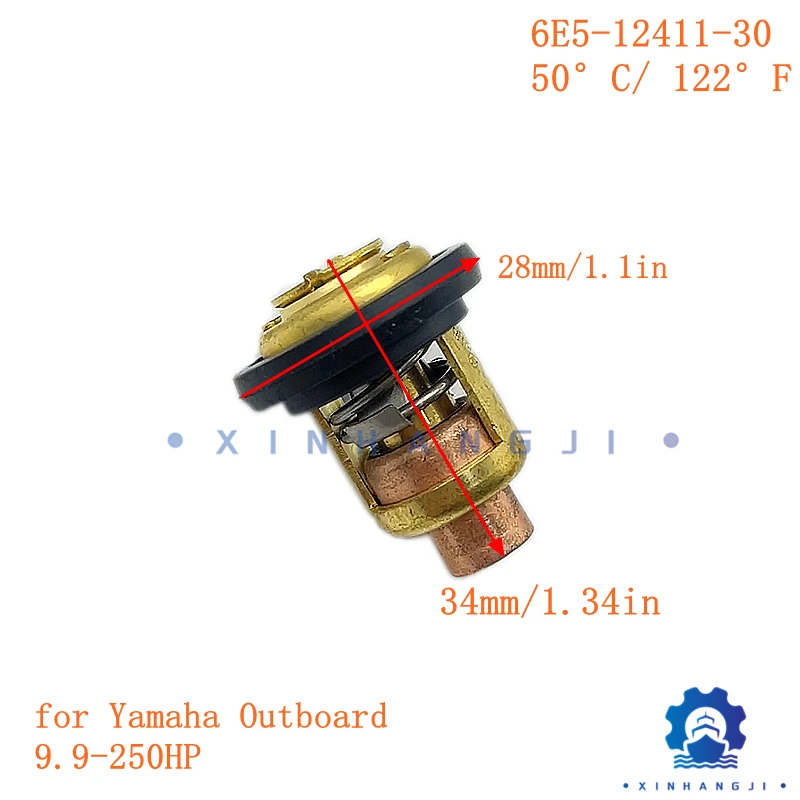 Yamaha Hidea Parsun 선외 모터용 온도조절기, 2 스트로크 9.9-250H..