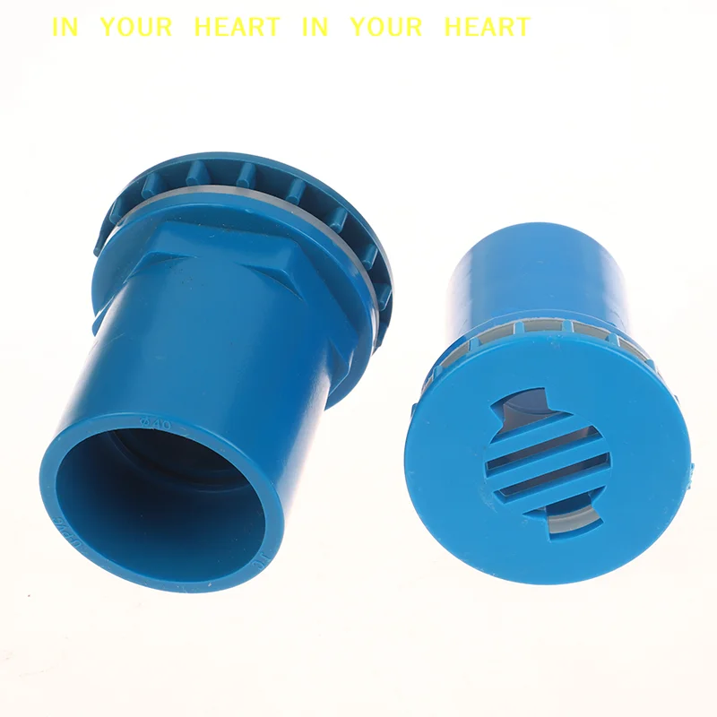 PVC 파이프 직선 커넥터 20-50mm 수족관 물고기 탱크 해산물 풀 배수구 D..