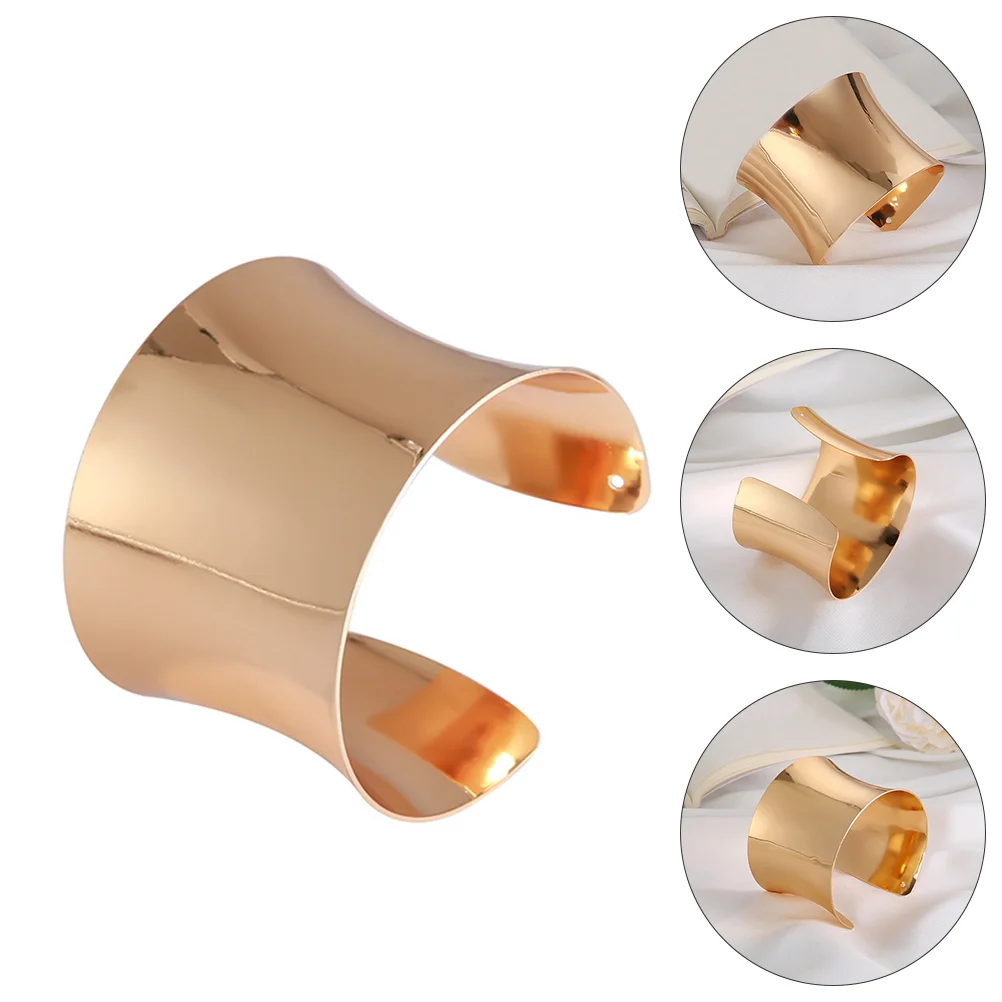 

Bracelets for Girls Cuff Bangle Adjustable Wrist Jewelry Delicate Wide Minimalist Open Punk