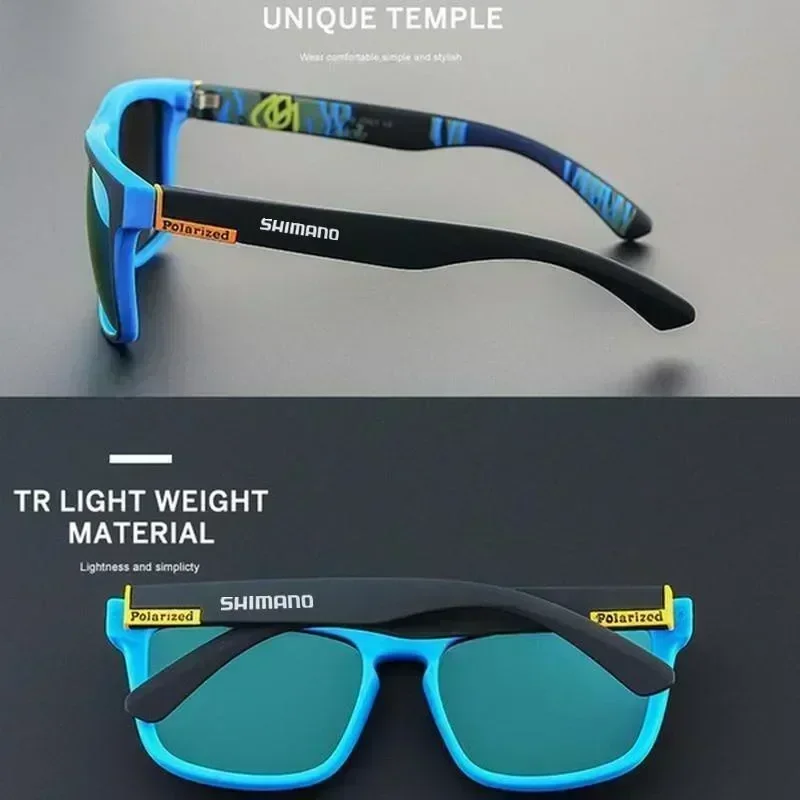 Shimano Polarized Sunglasses UV400 Protection for Men and Women Outdoor Hunting Fishing Driving Bicycle Sunglasses Optional Box polarized sunglasses