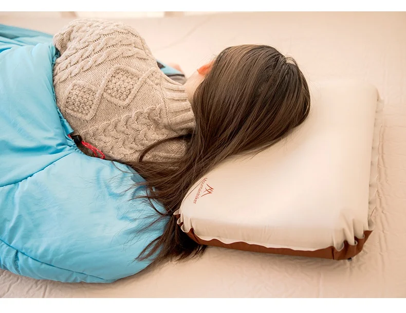 Description Picture 2 of itemMountainhiker Portable Self-Inflatable Camping Pillow 3D Ultralight Sponge Small Pillow Home Outdoor Camping Travel Pillow