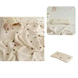 Almohada elástica práctica para corrección de postura, cojín para habitación infantil, ideal para cuarto de bebé, atractiva, difícil de decolorar