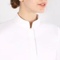 MXLLINA White Horse Riding T-Shirts Woman Clothes Racing Show Blouse Sports Long Sleeve Top Lady Competition Equestrian Shirt 2