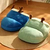 Winter Warm Small Dog Kennel Bed Breathable Dog House Cute Slippers Shaped Dog Bed Cat Sleep Bag Foldable Washable Pet House 3
