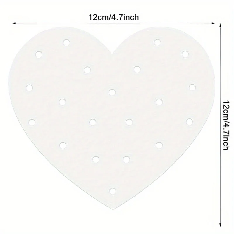 Acrylic heart-shaped lollipop Stand Display stand, perforated lollipop stand for parties, celebrations and events 3