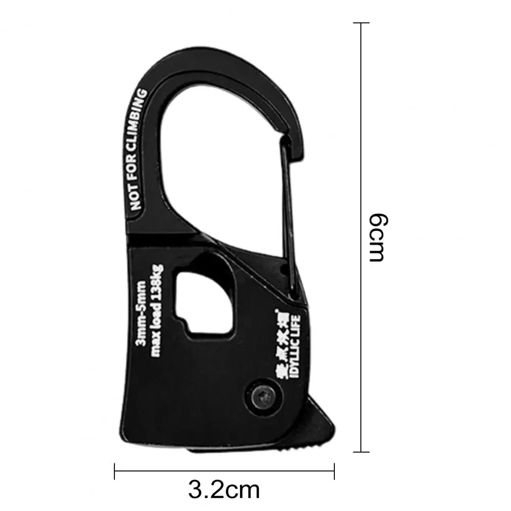 Rope Tensioner Camping Tent Cord Adjusters Lightweight Portable Buckle Tensioners For Quick Fixes Strong Load-bearing Capacity camping tent accessories camping tent fasteners tent rope tightener camping rope buckle camping cord buckles rope tie down ratchet