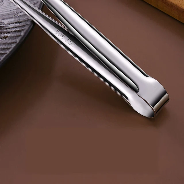 Rozsdamentes Acél Grillgyökök Főzőedények Bbq Sütés Ezüst Konyhai Szerszám Kemping Clip Barbecue Svédasztalos Étterem - Image 6