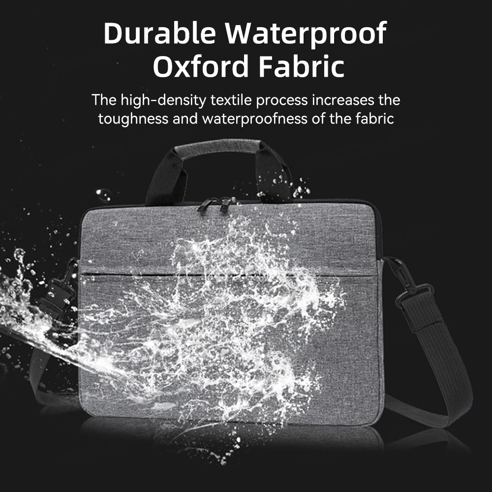 Bolsa para Laptop para Macbook Pro Case para Xiaomi Dell hp Lenovo 13.3 14 15 15.6 Portátil Mensageiro - Imagem 2