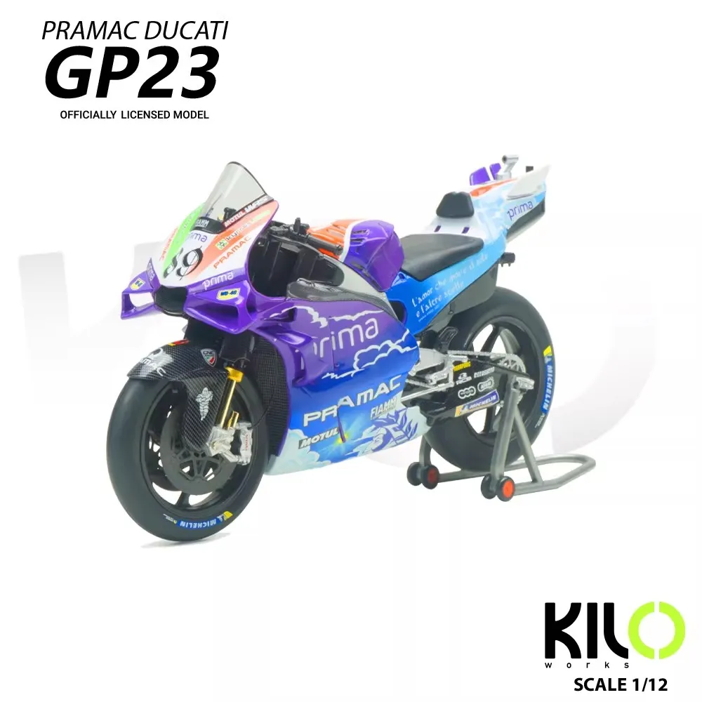 New In Stock Kiloworks Ducati 2024 Gp Prima Pramac Ducati Alloy