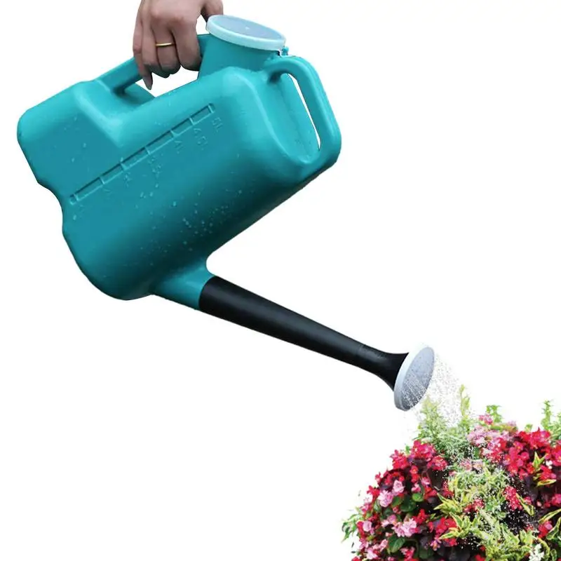 

Watering Can For Outdoor Plants Large Flower Watering Can 5L Long Spout Garden Sprinkler Can With Lid Watering Large Plants