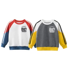 

Toddler Boy Clothes 2022 Spring and Autumn Clothing Long Sleeve Pullover Popular Fleece Baby Bobys Sweatshirt
