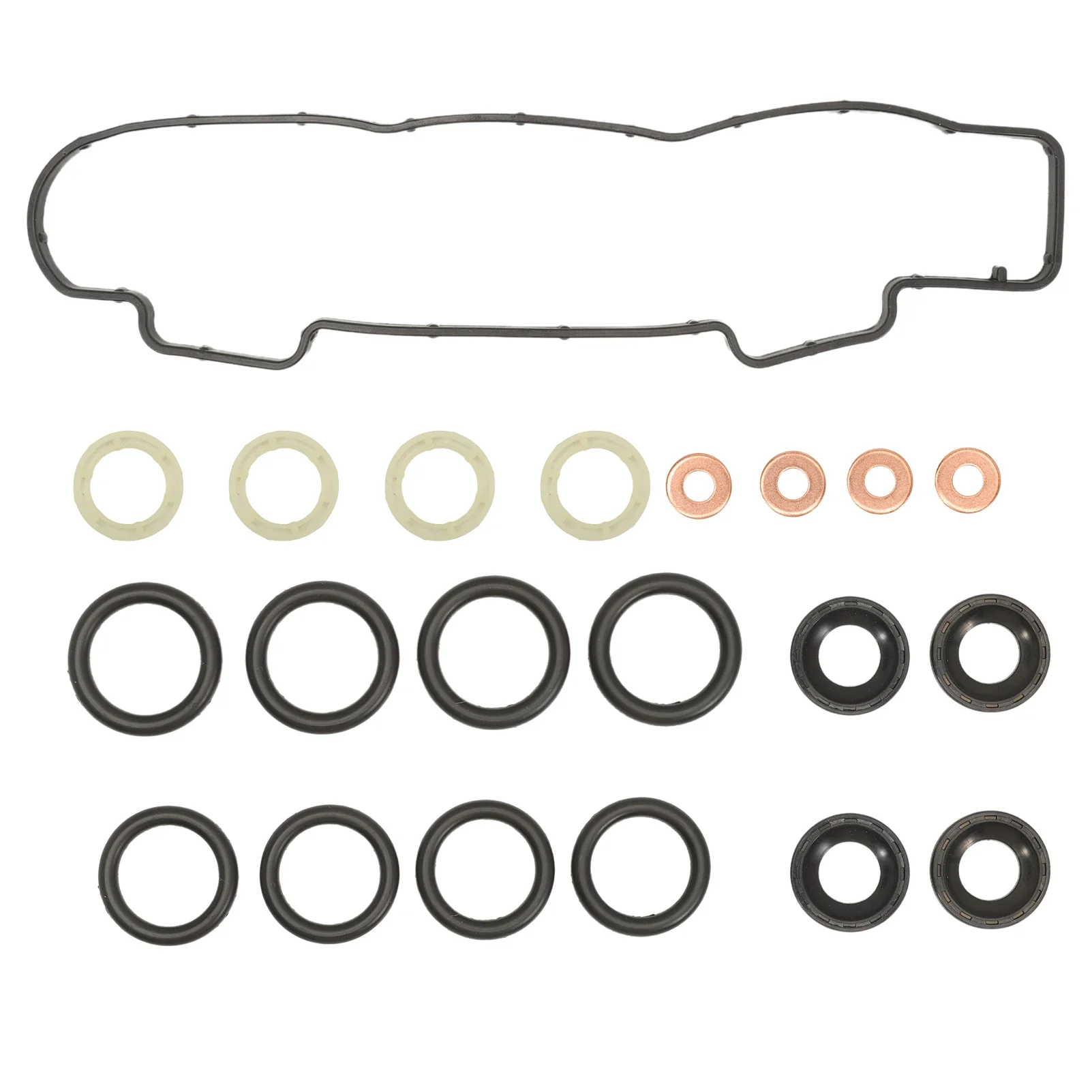Injector Gasket Kit 1.6 HDi for 1007 206 2004-207 3008 307 308 407 5008 Expert Partner 2005-B9 2008-Jumpy 2007-18 injector repair kits diesel injector gasket