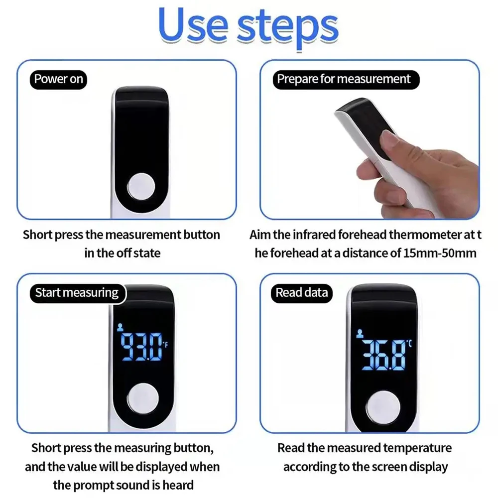 Household Digital Thermometer Infrared Non-contact Body Temperature