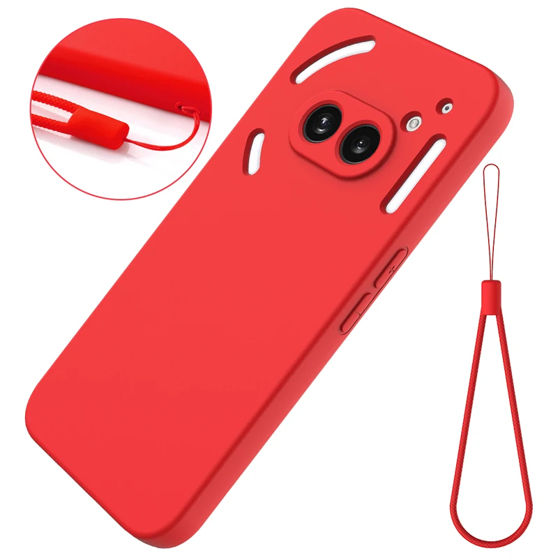Foluu Clear Case for Nothing Phone (2a)/Nothing Phone (2a) Plus, Tra