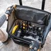 TOUGHBUILT TB-CT-61-18 Large Pull Rod Tool Kit 22 inch Tugboat Bag Waterproof Hard Bottom Multi functional Storage Bag 5