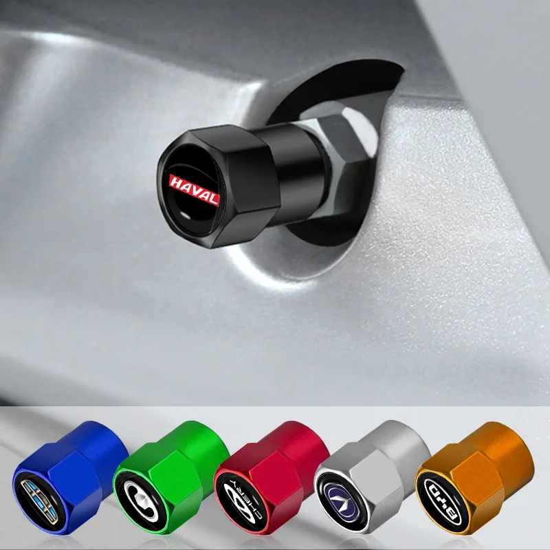 

4Pcs Metal Car Tyre Stem Air Valve Caps Auto Universal for Cadillac Ats Escalade Cts Srx Xt5 Ct5 Ct6 Xt6 SLS SLR XLR Accessories