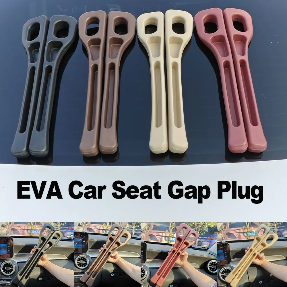 Car Seat Gap Filler and Organizer - Convenient Interior Storage Solution (2-Pack)