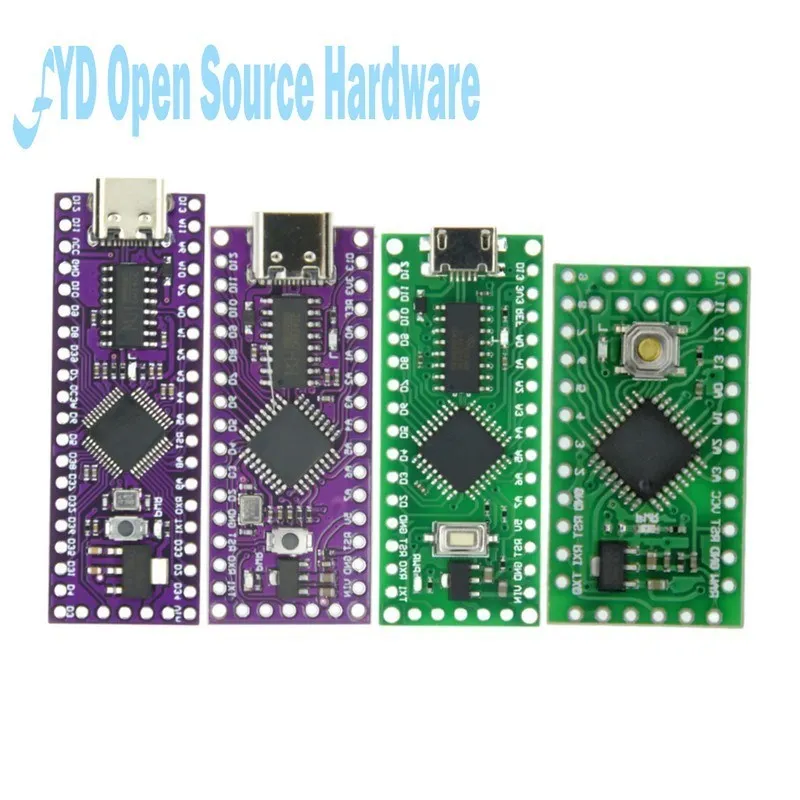 Lgt8f328p lqfp32 minievb type c micro usb kompatibel mit atmega328 nano