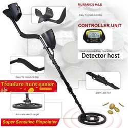 MD4060 – détecteur de métaux souterrains haute sensibilité, Portable, ajustable, pour creuser de l'or et des trésors, MD 4060 