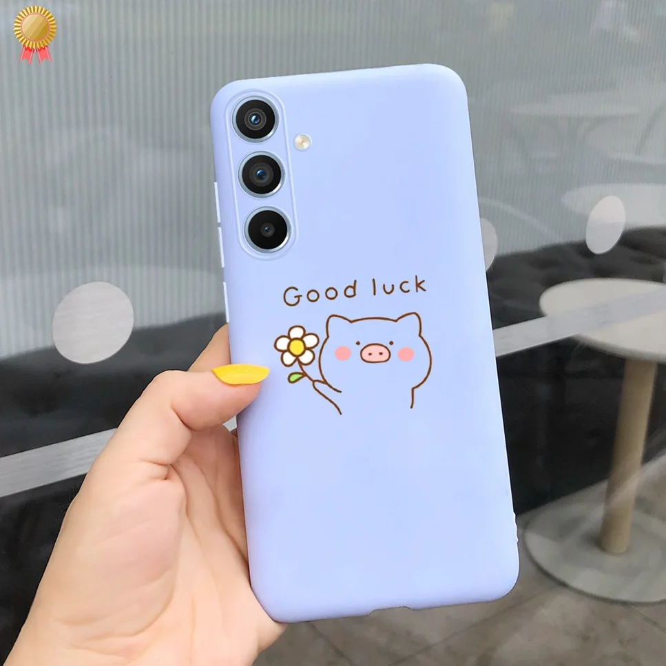 For Samsung Galaxy A24 A 24 4G Case 3D Cute Shockproof Silicone Cartoon Back Cover For Samsung A24 SM-A246M A2 4 5G Funda