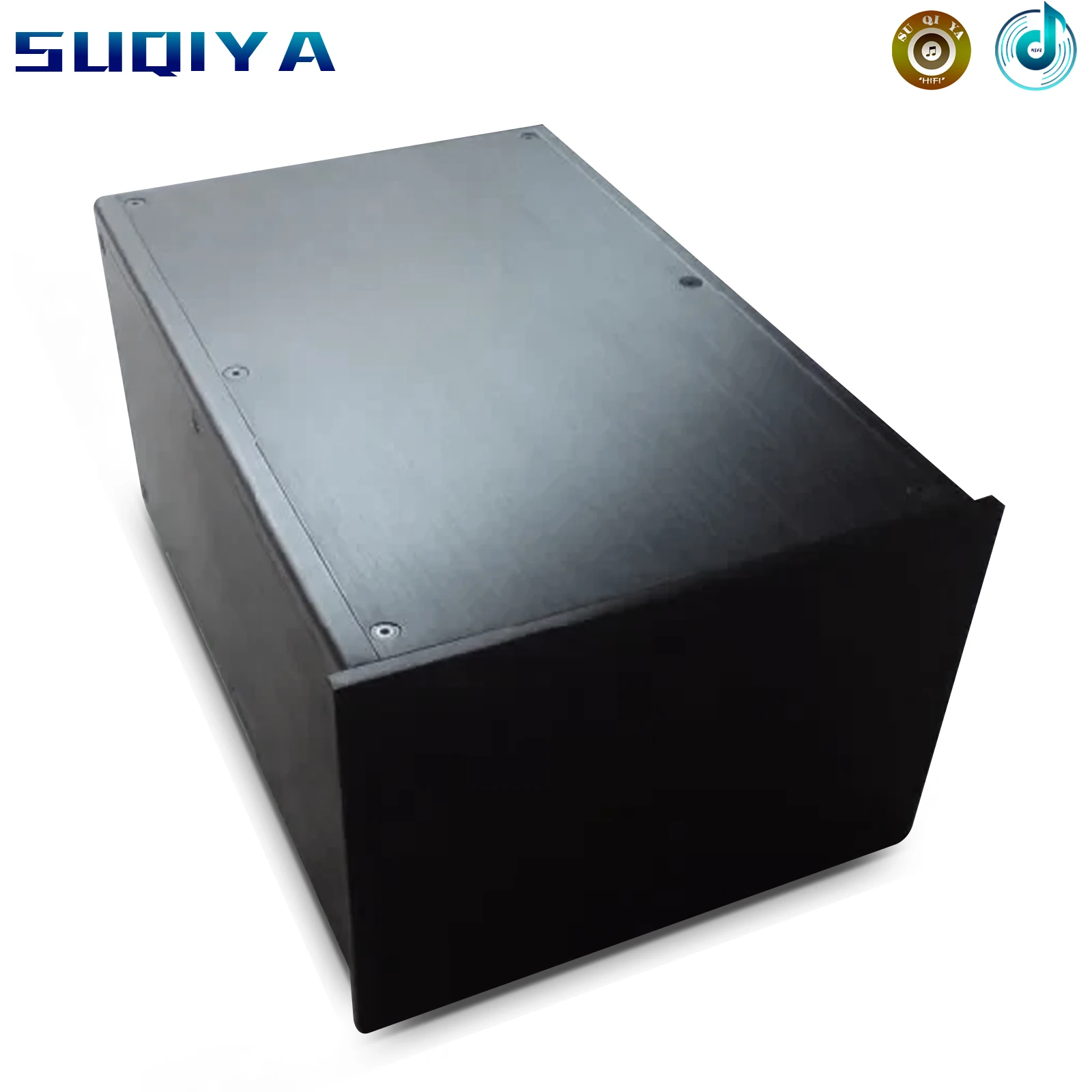 

diy amplifier case 200*135*308mm Black full aluminum power amplifier chassis / power box / AMP case Enclosure / PSU Box DIY