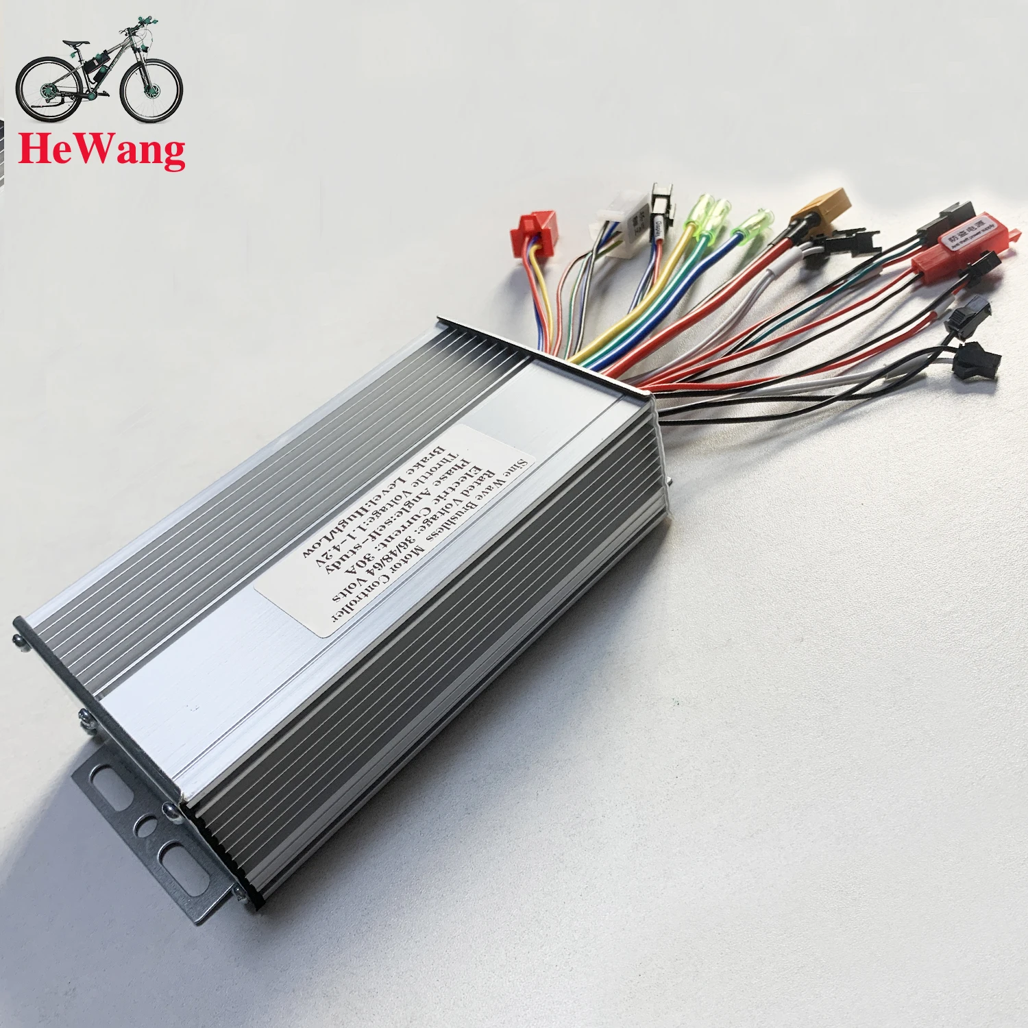 1000W 1500W E-Bicycle Controller 36V 48V 52V 64V MAX30A 3-mode sine wave control