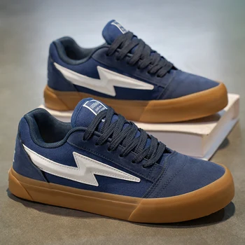 Zapatillas Deportivas de Lona y Malla para Hombre, Verano 2026, Ligeras, Casuales, Resistentes al Desgaste, con Suela de Goma Antideslizante 1