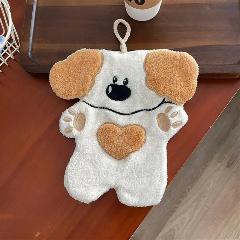 

Coral Velvet Hand Towel Thick And Soft Best Seller Charming Cute Hanging Towel Gift Ideas Lint-free Hand Cloth Has Many Uses