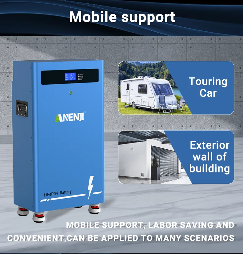 ANENJI 16KWh Lithium-Eisenphosphat 51,2V 300AH A+-Qualität 6000+ Zyklen Solar-Heimenergiespeicher Lithium-Eisenphosphat EU-Lagerbestand – Detail 12