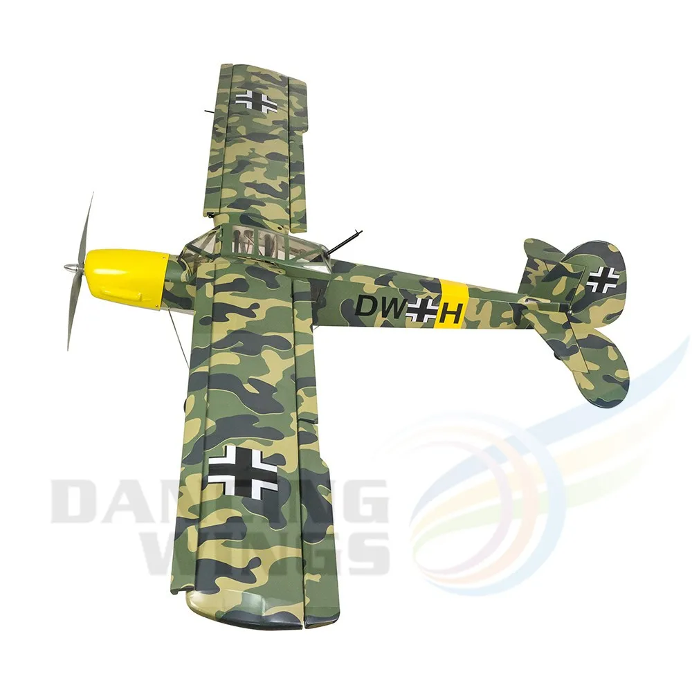 DW Hobby New SCG21 Fieseler Fi 156 Storch 1600mm (63") Balsa Storch Balsa ARF PNP RC Airplane Film Covering Finished 3