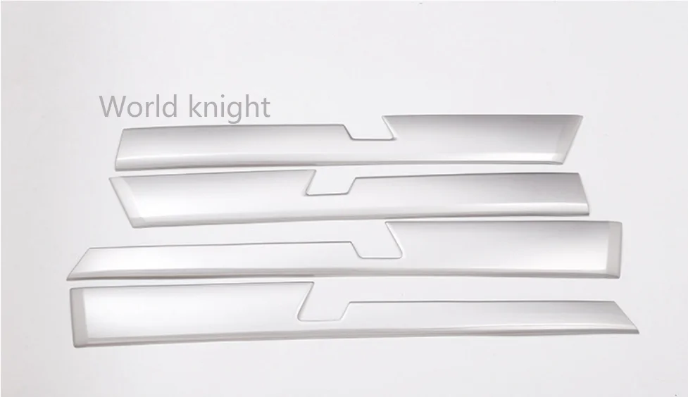 

4pcs Car ABS Interior Door Decoration Panel Trim For Toyota Land Cruiser Prado FJ150 150 2010-2018 Auto Accessories Styling