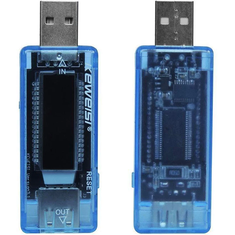 3 in 1 USB Tester Current Voltage Indicator Electric Ammeter Power Meter Charge DC Digital Multimeter Voltmeter Wattmeter