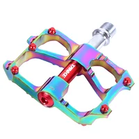 Accessoires de vélo pédale de VTT ultra légère en alliage d'aluminium petite pédale de vélo pour véhicule de route 5