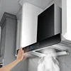 Wall Mount Smart Kitchen Cooktop Hood Cooktop Extractor Fan Hood Black 24 36 Inch Range Hood 1