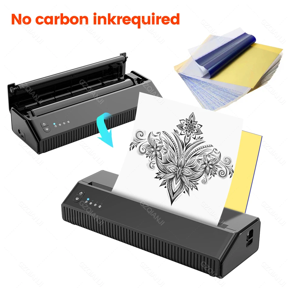 PRO Tattoo Stencil Maker Transfer Machine Flash Thermal Copier Printers  Supplies