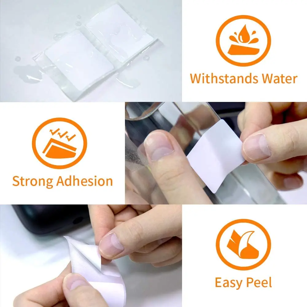 Phomemo Paper Thermal Labels Multi-Purpose for M110 M200 M220 Label Printer Adhesive Papier Round Square Printable Sticker Paper